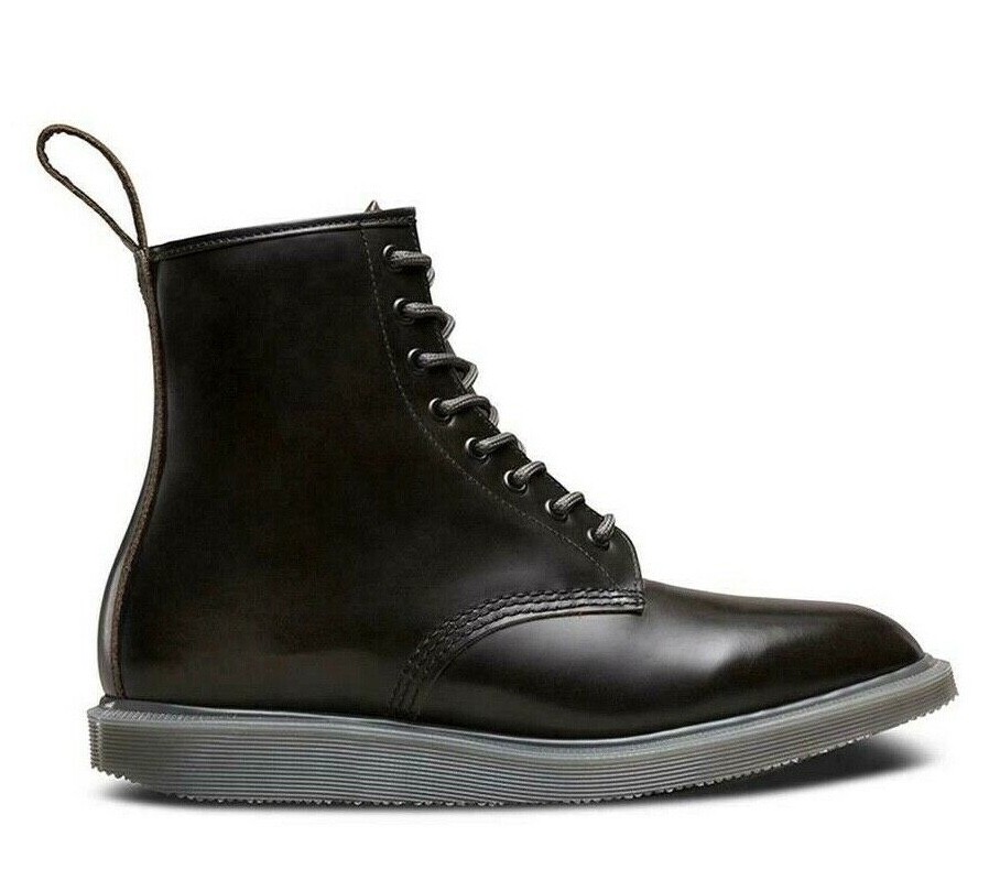 Dr. Martens Whiton Grey Arcadia Leather 