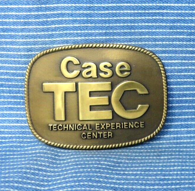 JI Case TEC Technical Experience Center Belt Buck… - image 2