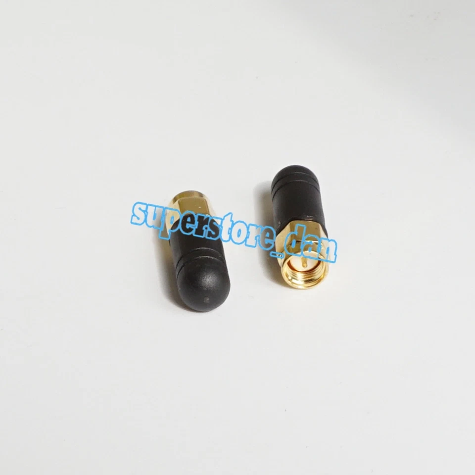 1Pcs 433MHZ 1.5dbi GSM GPRS SMA Male Plug Straight Antenna Short antenna 3.2CM - Image 2 of 4