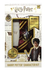 Harry Potter Character Costume Dress Up Kit with Gryffindor Necktie Glasses Tie
