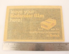 Vintage Kodak Kodacolor Sticker NOS