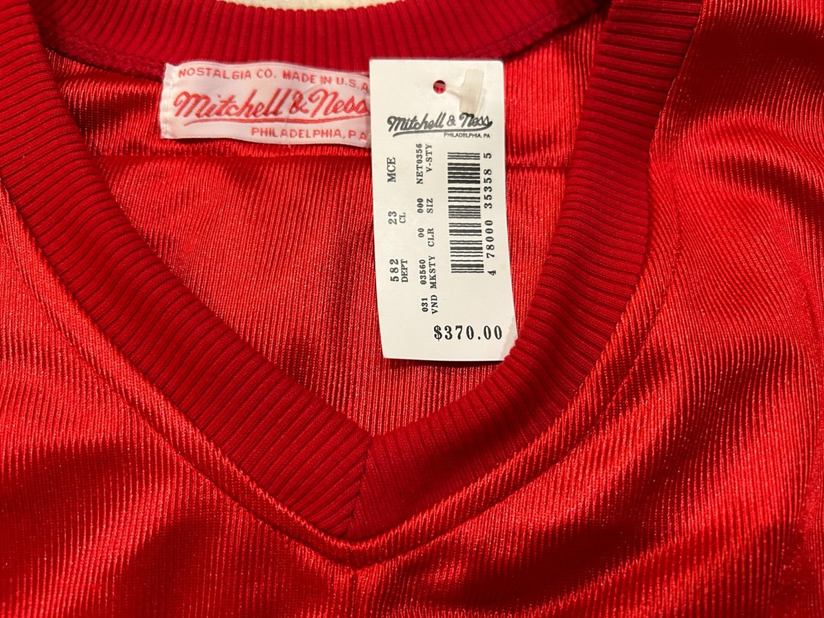 Ronnie Lott 42 Throwback Mitchell Ness San Francisco 49ers Red