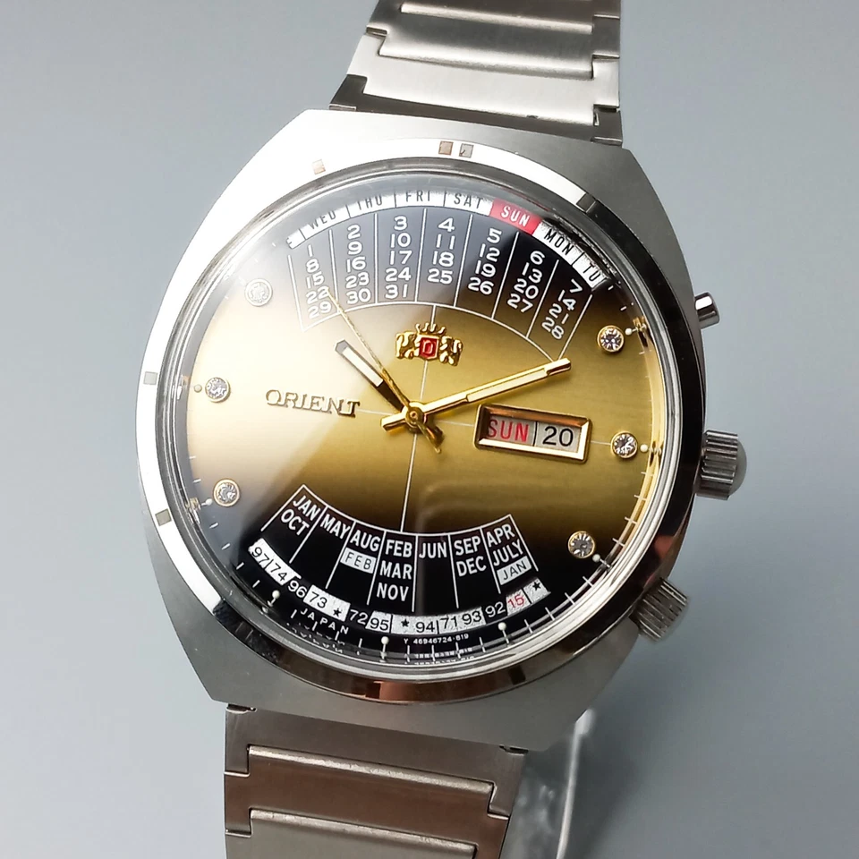 Reloj Pulsera Japonés Vintage Orient College Automático Original 21 Joyas Foto 2 de 4