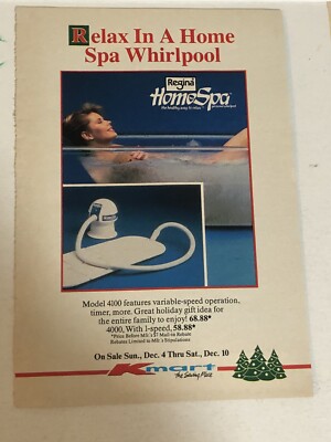 1988 Kmart Department Stores Vintage Print Ad K-Mart pa27