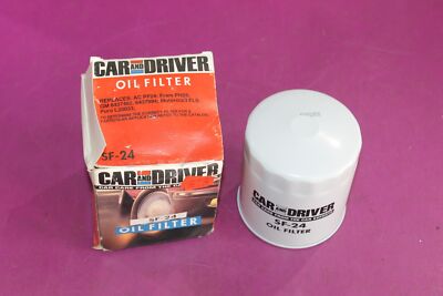 Car & Driver Oil Filter. Part SF-24 Fits AC PF24, Fram PH25, GM 6437462, 6437994