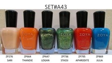 ZOYA NAIL POLISH #A43 (ZP276,ZP664,ZP647,ZP73...