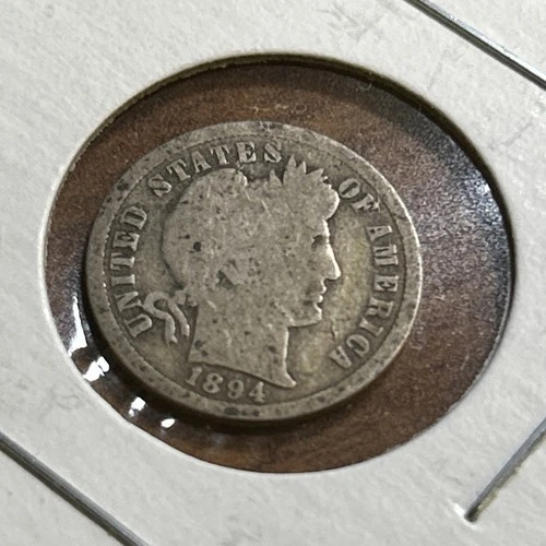 1894-O Barber Silver Dime
