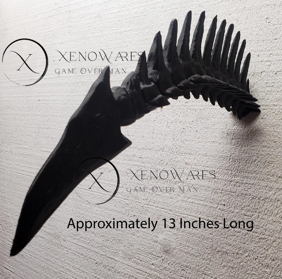 Kit de Pared Xenomorfo Grande | Busto Aliens vs Predator l HR Giger Horror Arte de Pared Foto 3 de 4