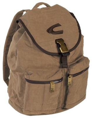B00 216 20 heller Camel Active Rucksack mit Klappe Journey Fun, sand