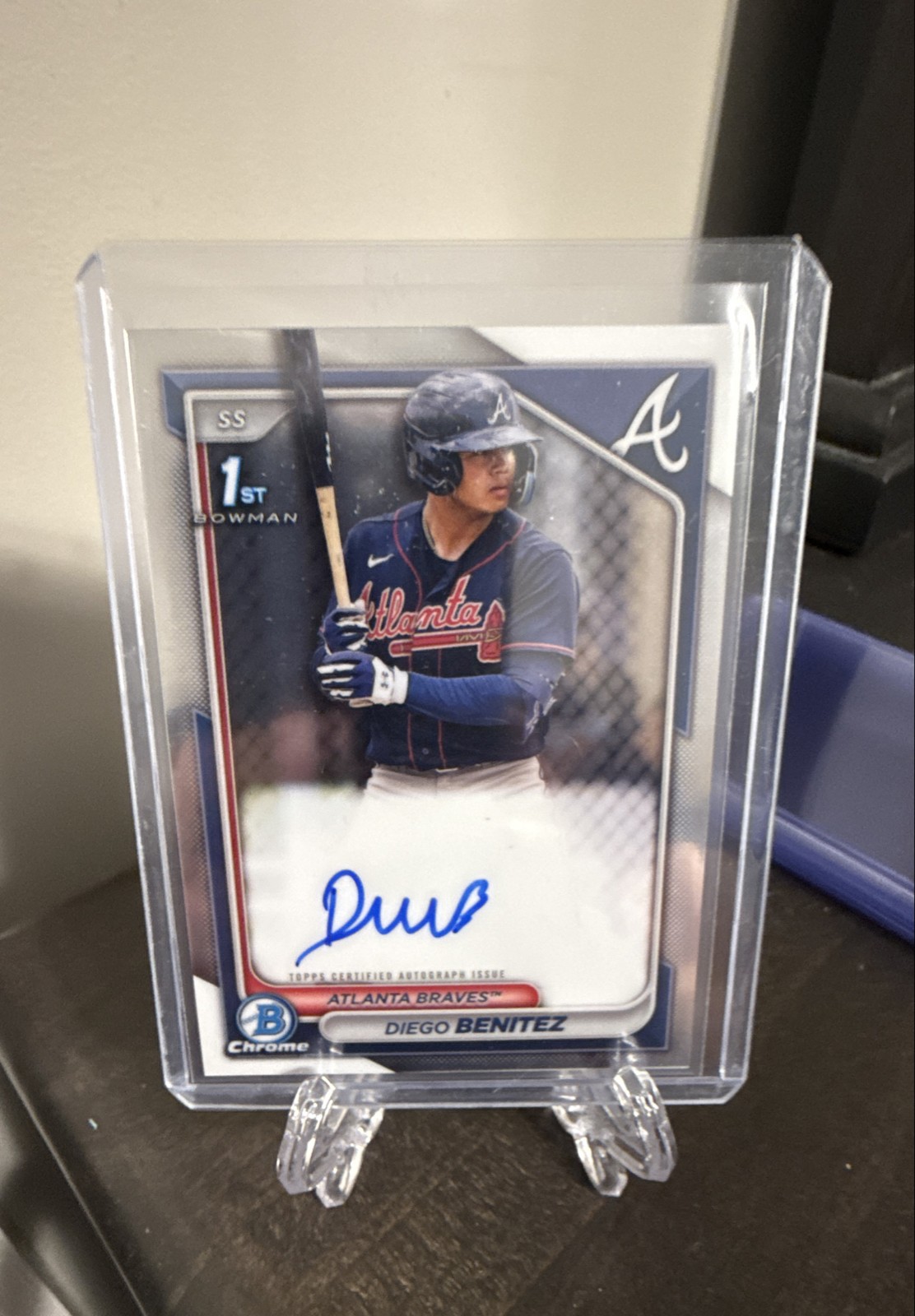 2024 Bowman - Chrome Prospect Autographs Diego Benitez #CPA-DB (AU, RC)