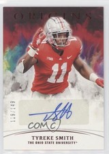 2022 Panini Chronicles Draft Picks Origins Rookie Red /149 Tyreke Smith Auto 5l1