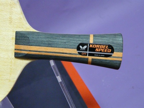Butterfly KORBEL SPEED Japan seltenes Tischtennisholz Tischtennis TT Holz konkav - Bild 3 von 6