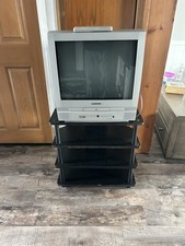 Magnavox MSD520FF 20  Flatscreen CRT TV w/ Built In DVD Player Tested Working  