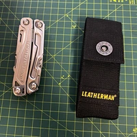 Leatherman Bolster Multi-Tool 420HC Stainless Steel w/ Nylon Sheath, 3.8in