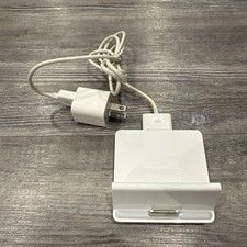 Apple iPad Base Dock A1352 White 30 PIN With A1265 Charging Block  Cable
