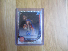 Chaz Lanier Bowman Chrome NBA 2025/26 /100 Auto