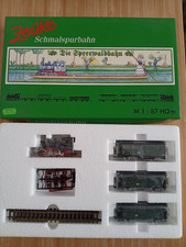 Zeuke Schmalspurbahn M 1: 87 HOm Personenzug Die Spreewaldbahn