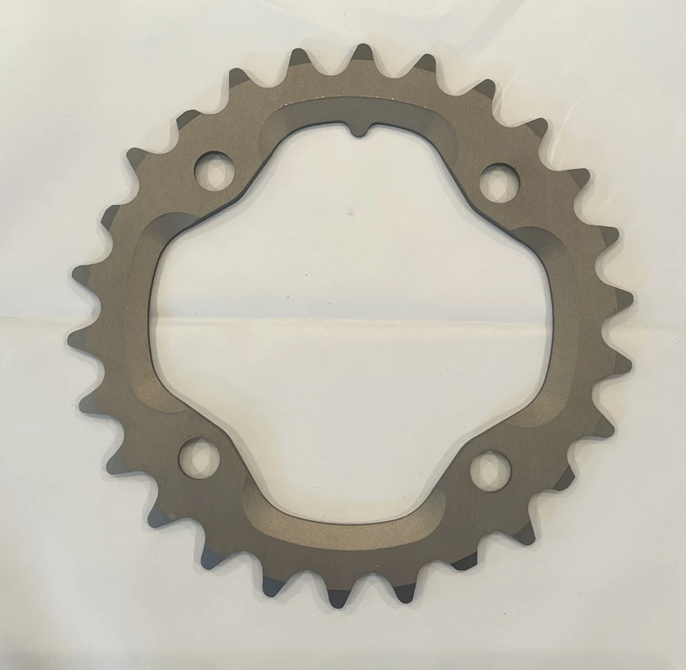 SRAM TruVativ BCD 80mm 26T Chainring  XX X0 X9 X7 39/26T 2x10 Spd CrankSet Gray - Image 4 of 4