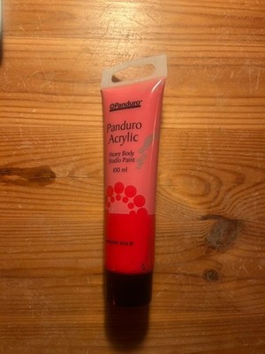Acrylfarbe Panduro Acrylic Heavy Body Studio 100 ml Primary Red Pandura Hobby