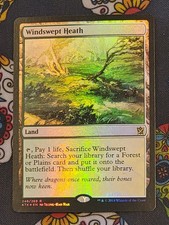 Windswept Heath X1 Mtg Khans Of Tarkir Nm Foil