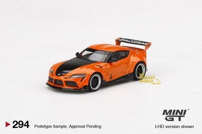 1/64 MINI GT 294 GRスープラ2台セット 1/64 Mini GT #294 Pandem Toyota GR Supra V1.0 Mijo Exclusive World