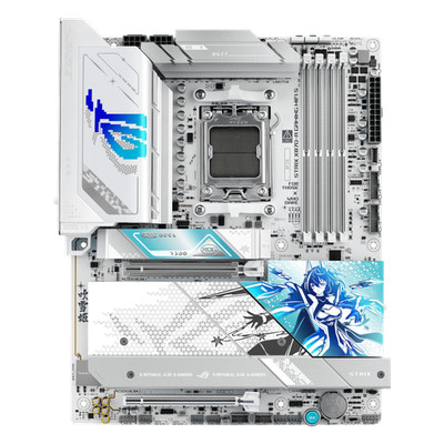 【美品】ASUS ROG STRIX X870-A GAMING WIFI New ASUS ROG Strix X870-A GAMING WIFI S BLOWS SNOW AM5 DDR5