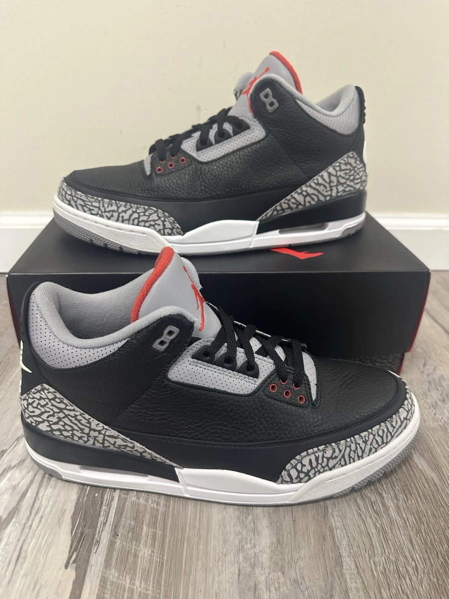 Preços baixos em Jordan 3 Retro OG Mid Black Cement | eBay