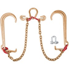 Uimoso 516x2 Tow Chain J Hook G80 V-type Grab Hook Wrecker Truck Tie 9260lbs Uimoso 516x2 Tow Chain J Hook G80 V-type Grab Hook Wrecker Truck Tie 9260lbs