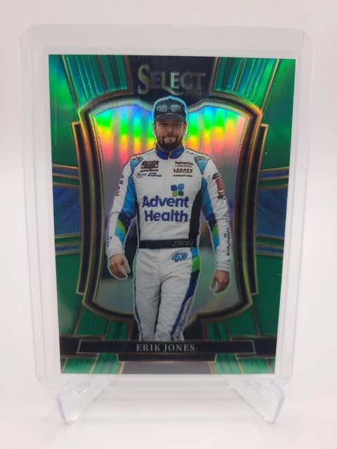 2026 Panini Select NASCAR No. 278 Erik Jones Trackside Green Bookend 5/5