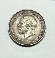 1932🇬🇧 Great Britain One Penny Bronze King George V Circulated (GB250)