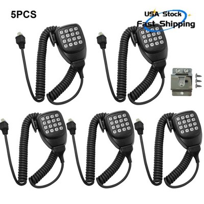 5x KMC-32 MC-59 DTMF 8 Pin Microphone Speaker For TK-750 TK-868G TM-271A TK-860