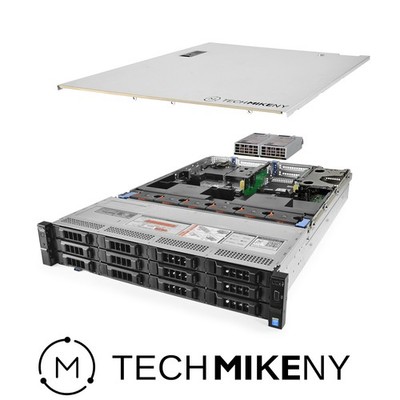 Dell PowerEdge R730xd Server 12-Bay LFF 2.40Ghz 16-Core 8GB RAM + 12x Caddies
