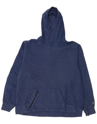 RUSSELL ATHLETIC Herren Hoodie Pullover XL dunkelblau Baumwolle DD06