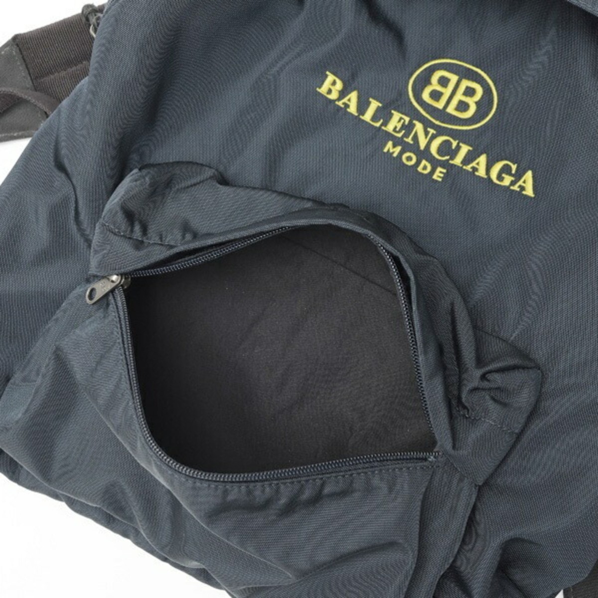 Balenciaga Explorer Backpack, Rucksack, Bag, 503221, Nylon, Navy
