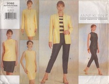 Vogue Schnittmuster 2092 Jacke Anzug Hose von...