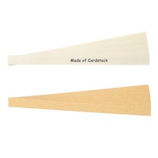 Yellow  White Sentence Strips Cardstock, 0.4" x 5.9", 60 Pcs