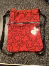 TOUS Red And Black Drawstring Backpack From J...
