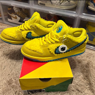 Nike Dunk SB X Grateful Dead Yellow - CJ55378-700 - Size8