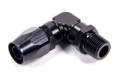 Fragola Performance 199010-Bl Hose Fitting #10 90 Degree To 1/2In Mpt Black