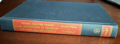 Tensor Analysis: Theory and Applications to Geometry Sokolnikoff