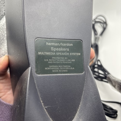 Harman Kardon 01D430 Wired Multimedia Speaker System + Power Supply - Tested - 第 4/9 張圖片