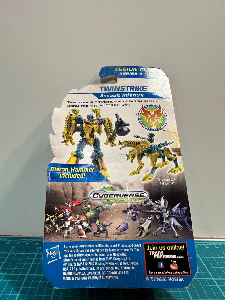 Transformers Prime Cyberverse Twinstrike - Image 3 of 4