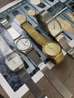 Vintage Seiko Mens Lot 4 Watches Need Repairs