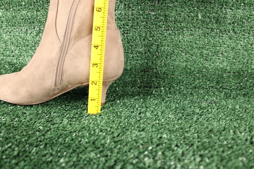 Nordstrom hellbraune Micro-Wildlederstiefel Damengröße 6 M spitz zulaufend und spitzer Absatz - Bild 5 von 24