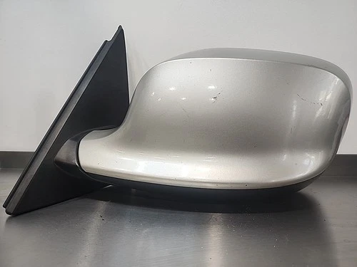 2011 - 2014 BMW X3 F25 FRONT LEFT DOOR MIRROR ASSEMBLY W/O Camera LH Silver OEM