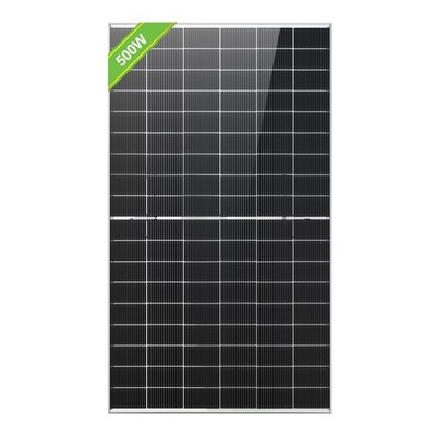 ECO-WORTHY 500W Solarpanel Solarmodul Monokristallin für Balkon Solaranlage Dach