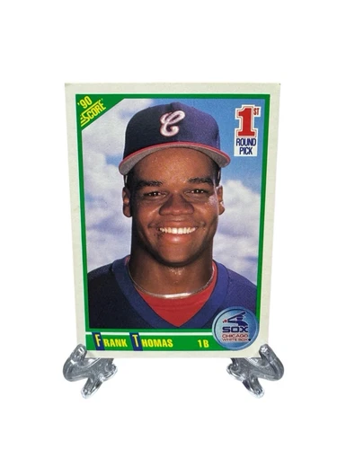 1990 Score #663 Frank Thomas MLB BASEBALL CARD