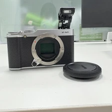 Fujifilm X-M1 16.0MP Digital Camera Silver Body Fujifilm X Series X-M1