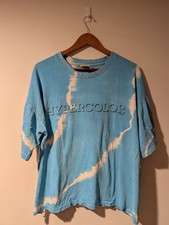 Camiseta Genera Hypercolor Vintage Años 90 Hecha en EE. UU. Sensible al Calor Tie Dye Grande
