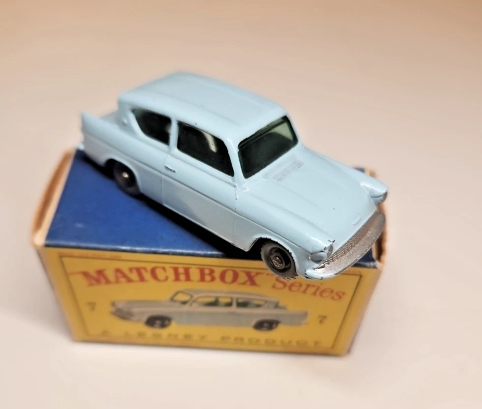 Matchbox Ford Anglia HARRY POTTER RW 1-75 Nr. 7 in mint inkl exzellente Box - Bild 2 von 4